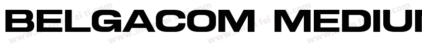 Belgacom Medium Regular字体转换